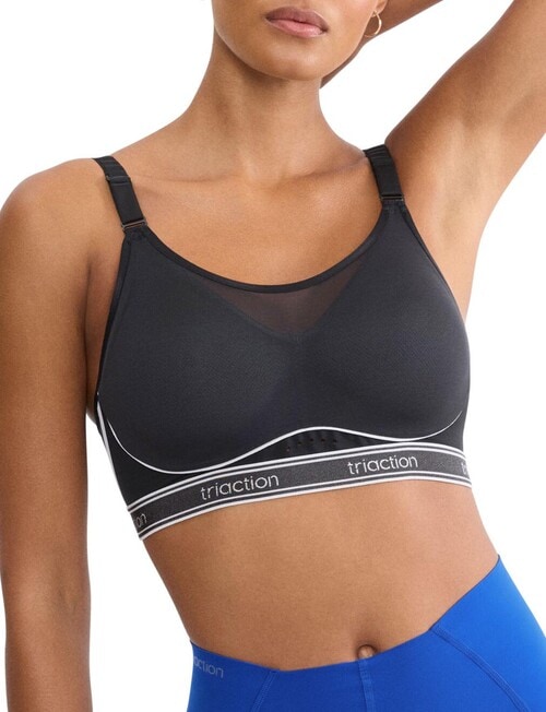 Triumph Triaction Cardio Breeze Fullcup Wirefree Bra, Black, C-E product photo
