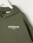 No Issue St Germain Oversize Hoodie, Khaki product photo View 02 S