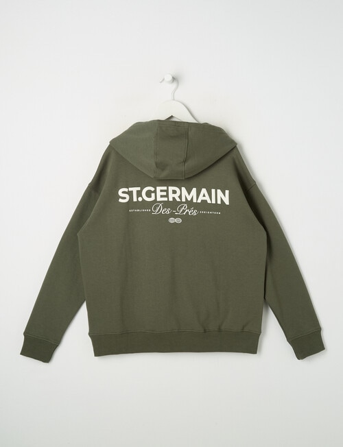 No Issue St Germain Oversize Hoodie, Khaki product photo View 04 L