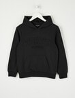 No Issue Deboss Tokyo Hoodie, Black product photo