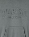 No Issue Deboss Tokyo Hoodie, Fog product photo View 03 S