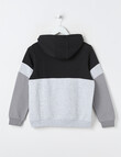 No Issue Spliced Hoodie, Black product photo View 03 S