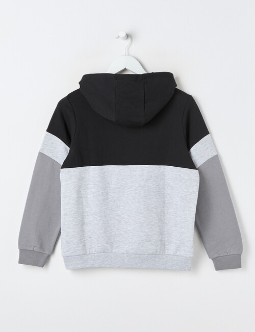 No Issue Spliced Hoodie, Black product photo View 03 L