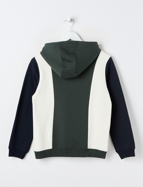 No Issue Spliced Hoodie, Green product photo View 03 L