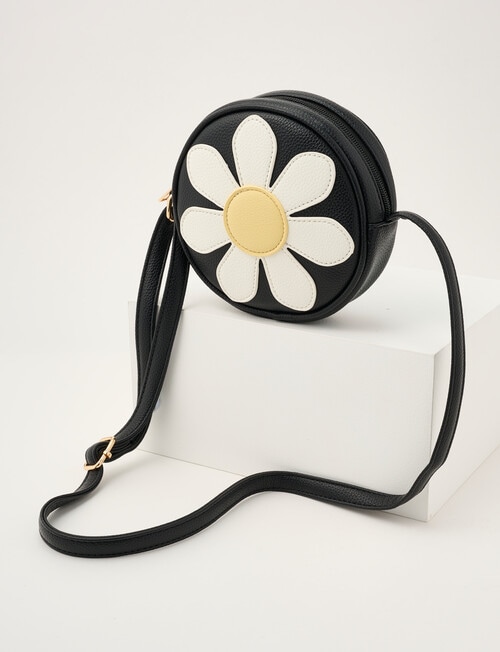 Switch Daisy Cross Body Bag, Black product photo View 03 L