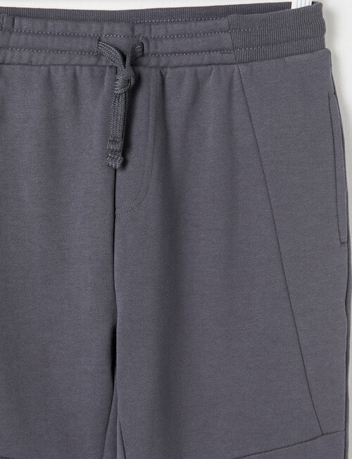 No Issue Slim Paneled Trackpant, Smoke product photo View 02 L