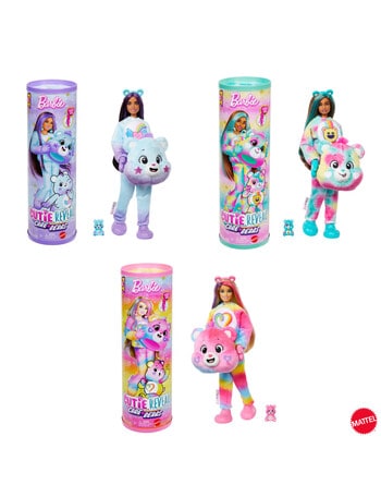 Barbie Cutie Reveal Care Bears Series Doll & Accessories, Assorted product photo