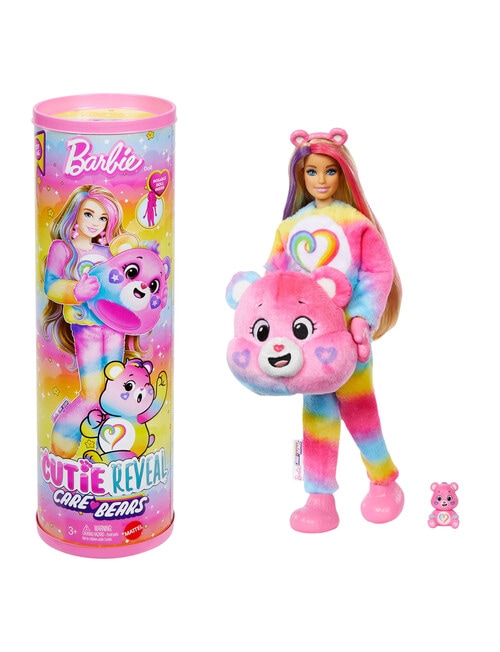 Barbie Cutie Reveal Care Bears Series Doll & Accessories, Assorted product photo View 02 L