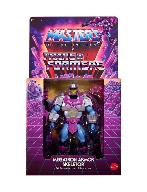 Masters of the Universe Origins & Transformers Megatron Armor Skeletor Action Figure product photo