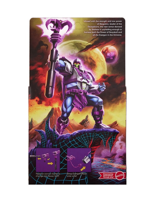 Masters of the Universe Origins & Transformers Megatron Armor Skeletor Action Figure product photo View 06 L