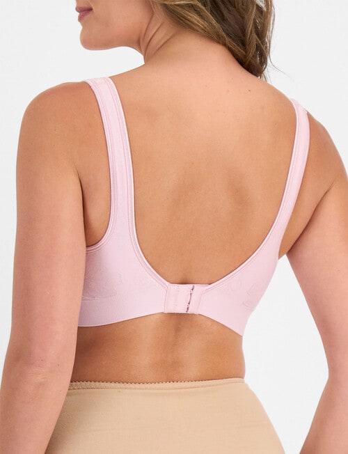 Playtex Comfort Revolution Floral Wirefree Bra, Peony product photo View 03 L