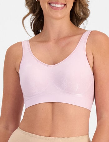 Playtex Comfort Revolution Floral Wirefree Bra, Peony product photo
