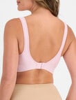 Playtex Comfort Revolution Floral Wirefree Bra, Peony product photo View 03 S