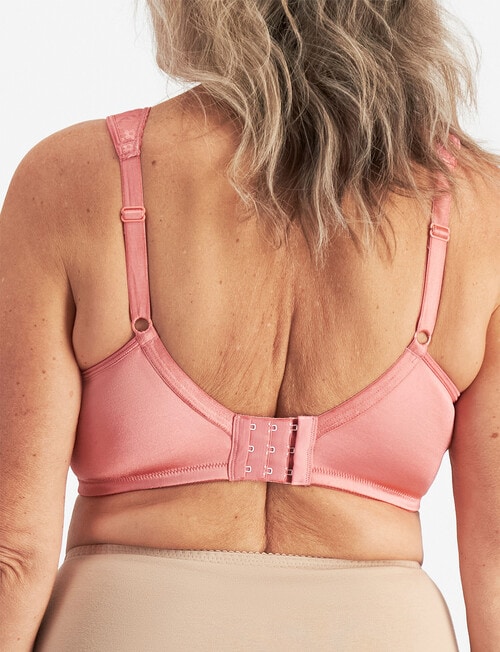 Playtex Ultimate Lift & Support Wirefree Bra, Dark Red, B-E product photo View 03 L
