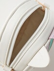 Mac & Ellie Unicorn Crossbody Bag, White product photo View 05 S