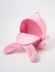 Mac & Ellie Bunny Backpack, Light Pink product photo View 06 S
