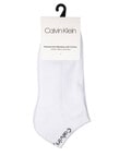 Calvin Klein Cushion Foot Liner Socks, 3-Pack, White product photo View 02 S