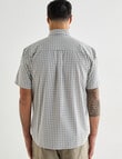 Logan Raine Short Sleeve Shirt, Grey product photo View 02 S