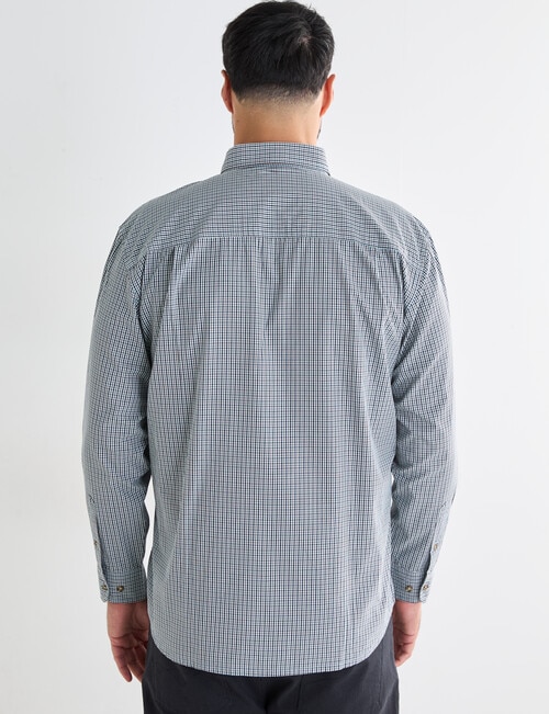 Logan Ledger Long Sleeve Shirt, Grey product photo View 02 L