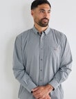 Logan Ledger Long Sleeve Shirt, Grey product photo View 06 S