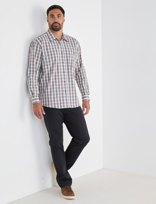 Logan Emmet Long Sleeve Shirt, Olive product photo View 03 L