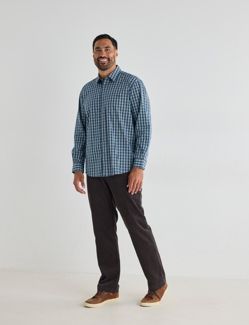 Logan Hayes Long Sleeve Shirt, Navy product photo View 03 L