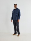 Logan Wesley Long Sleeve Shirt, Slate product photo View 03 S