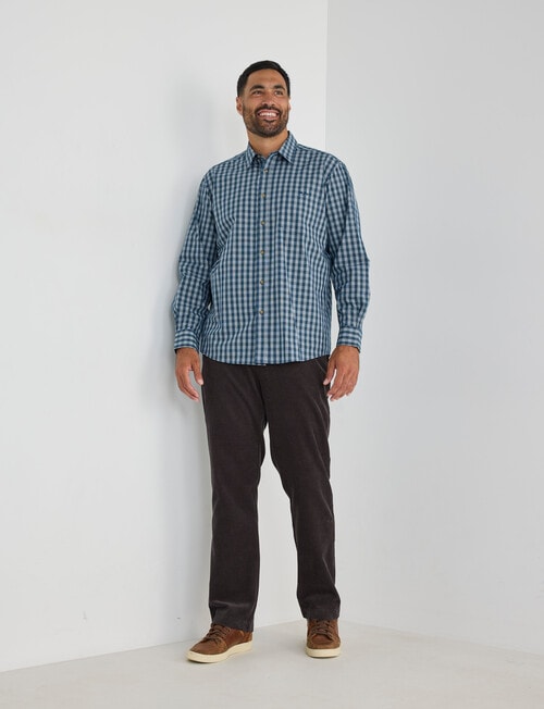 Logan Cord Pants, Charcoal product photo View 03 L