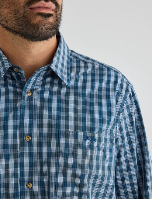 Logan Hayes Long Sleeve Shirt, Navy product photo View 05 L