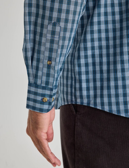 Logan Hayes Long Sleeve Shirt, Navy product photo View 06 L