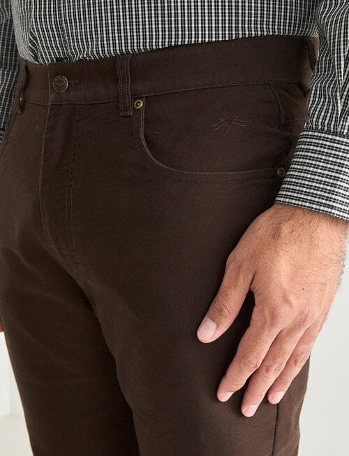 Logan Moleskin Pants, Brown product photo View 04 L