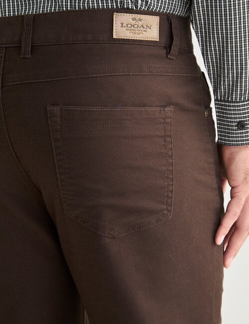 Logan Moleskin Pants, Brown product photo View 05 L