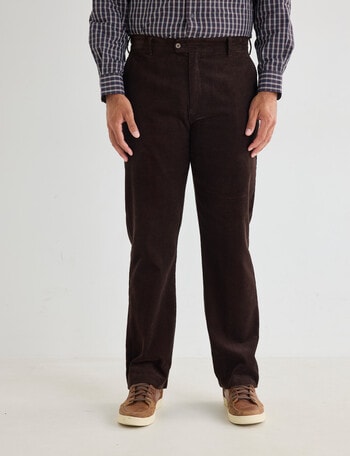 Logan Cord Pants, Brown product photo