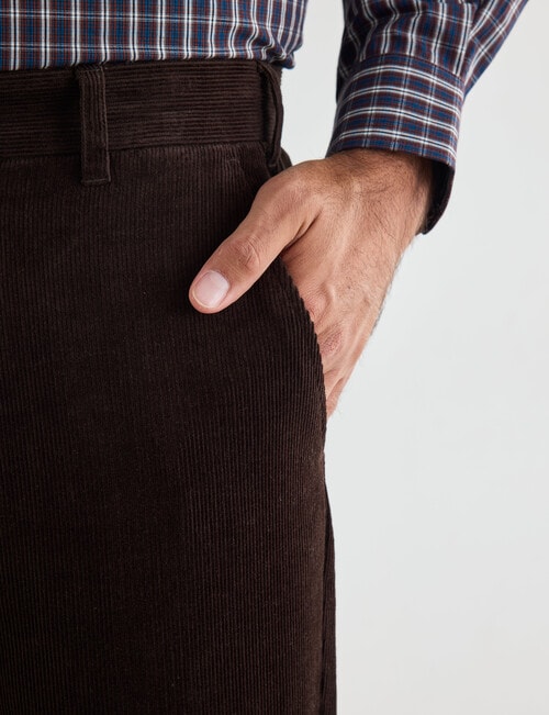 Logan Cord Pants, Brown product photo View 04 L