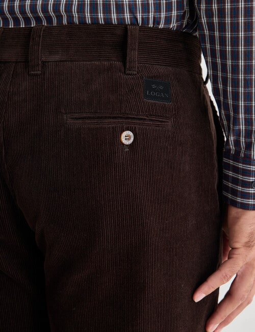 Logan Cord Pants, Brown product photo View 05 L