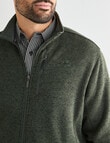 Logan Scallion Fleece Jumper, Khaki product photo View 04 S