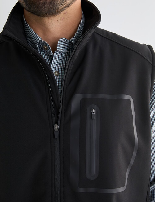 Logan Quantum Vest, Black product photo View 04 L