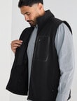 Logan Quantum Vest, Black product photo View 06 S