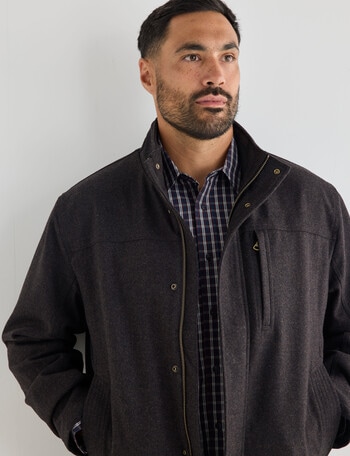 Logan Landon Lined Jacket, Brown product photo