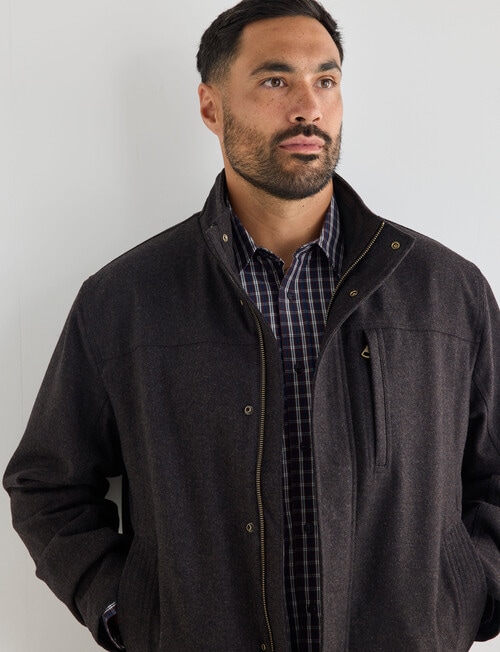 Logan Landon Lined Jacket, Brown product photo