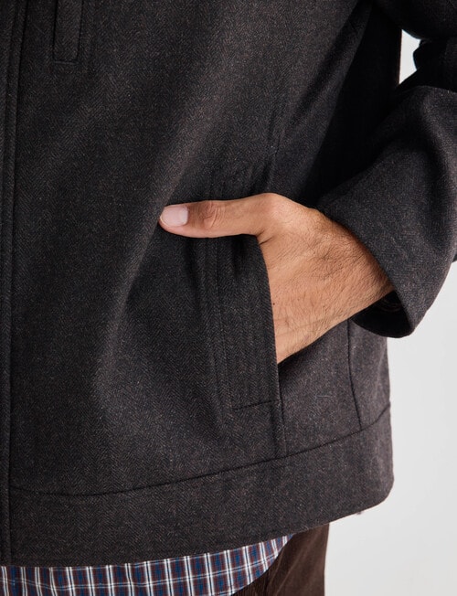 Logan Landon Lined Jacket, Brown product photo View 05 L