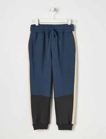 Mac & Ellie Colourblock Trackpant, Colourblock Ink product photo