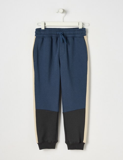 Mac & Ellie Colourblock Trackpant, Colourblock Ink product photo