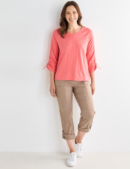 Line 7 Tie Breaker Top, Emberglow product photo View 03 L