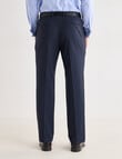 Laidlaw + Leeds Subtle Stripe Classic Suit Pant, Navy product photo View 02 S