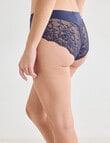 Lyric Zoe Lace Boyleg Brief, Indigo product photo View 02 S