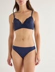 Lyric Zoe Lace G-String Brief, Indigo product photo View 03 S