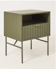 Haven Furniture Siena Bedside, Army Green product photo