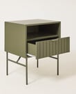 Haven Furniture Siena Bedside, Army Green product photo View 03 S