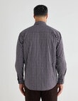 Logan Waylon Long Sleeve Shirt, Burgundy product photo View 02 S